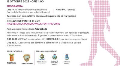 Walk for the cure - Passeggiata a sostegno di Komen Italia.