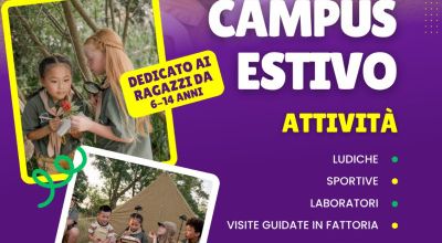 Campus estivo MoviMente dedicato ai ragazzi di Martignano dai 6 ai 14 anni