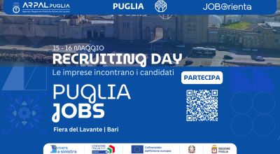 Job&Orienta Bari, con Arpal Puglia il grande recruiting day per chi cerca lav...