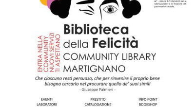 Community Library del Comune di Martignano - Biblioteca della Felicità