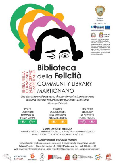 Community Library del Comune di Martignano - Biblioteca della Felicità