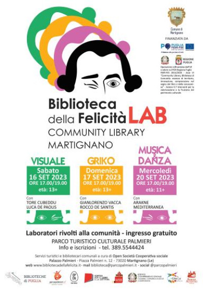 Community Library del Comune di Martignano - Biblioteca della Felicità...
