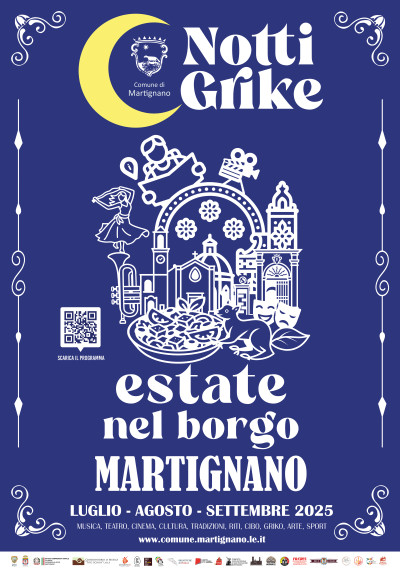 Notti Grike - Estate nel borgo di Martignano - Programma eventi 2025