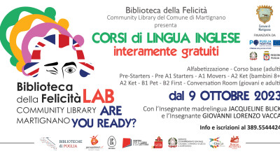 Community Library del Comune di Martignano - Biblioteca della Felicità...