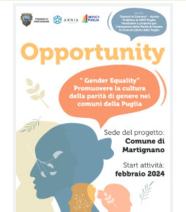 OPPORTUNITY - GENERE IN COMUNE- AVVISO PUBBLICO PER LA PRESENTAZI...