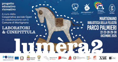 Lum&egrave;ra2 - A Martignano laboratori creativi e cinema d&rsquo;animazione...