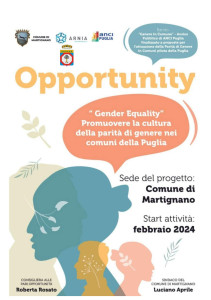 OPPORTUNITY - GENERE IN COMUNE- AVVISO PUBBLICO PER LA PRESENTAZI...