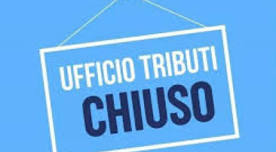 CHIUSURA UFFICIO TRIBUTI 