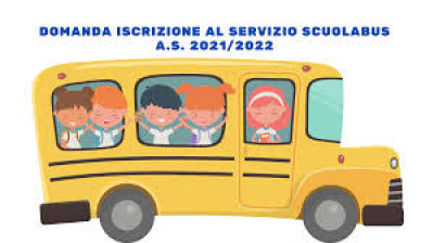 Servizio Scuolabus anno scolastico 2021-2022